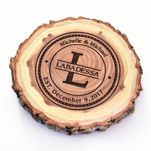 Wood Coasters - Rustic Fall Decor - OpenHaus Gifts
