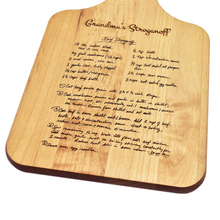 Handwritten Recipe Cutting Board - OpenHaus Gifts