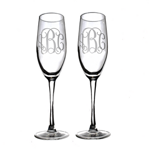 Personalized Wedding Glasses, Set of 2 - OpenHaus Gifts