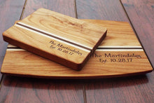 Personalized Bar Board, Custom Cutting Board, Engraved Family Name, Wedding Gift, Established Couple, House Warming Gift, Anniversary Gift - OpenHaus Gifts