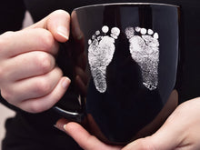 Personalized Foot print mug, foot print coffee mug, Actual footprint, Gift for new mom, New baby, Memorial Gift, Coffee Lover Gift, Coffee - OpenHaus Gifts