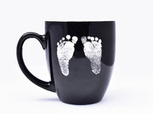 Personalized Foot print mug, foot print coffee mug, Actual footprint, Gift for new mom, New baby, Memorial Gift, Coffee Lover Gift, Coffee - OpenHaus Gifts