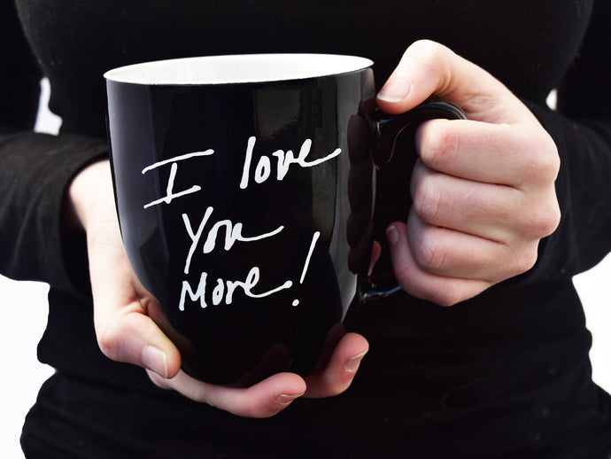 Handwritten Mug, Actual Handwriting Gift, Personalized Coffee Mug, Gifts for Her, Gifts for Him, Valentines Day Gift, Coffee Gift, Writing - OpenHaus Gifts